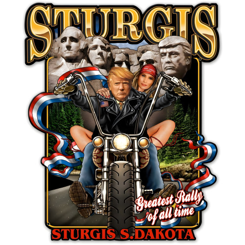 Sturgis Rally Metal Sign - 18" x 22"