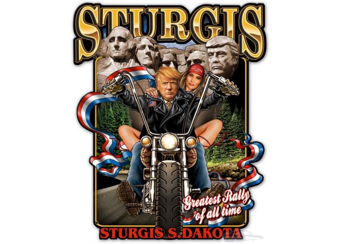 Sturgis Rally Metal Sign - 18" x 22"