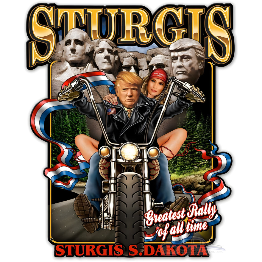 Sturgis Rally Metal Sign - 18" x 22"
