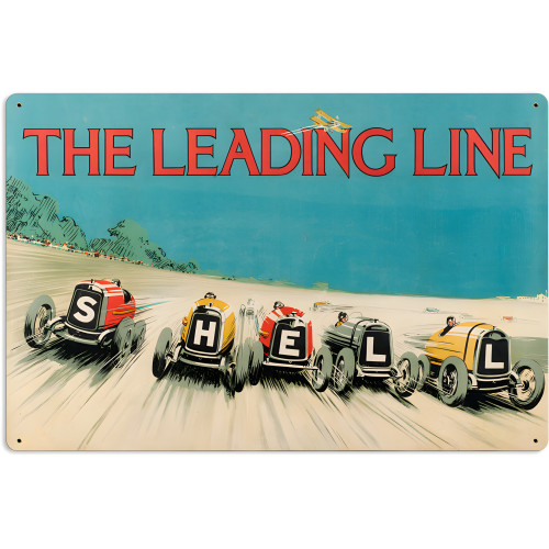 Leading Line Metal Sign - 24" x 16"