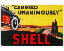 Carried Unanimously Metal Sign - 24" x 16"