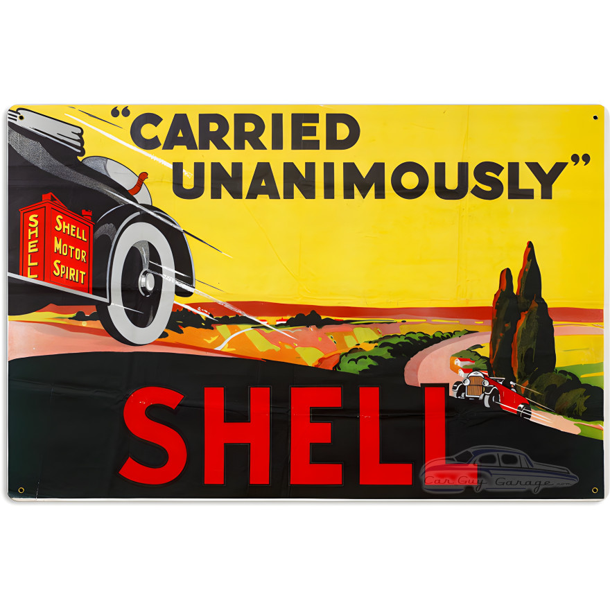 Carried Unanimously Metal Sign - 24" x 16"
