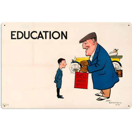 Education Bateman Metal Sign - 24" x 16"