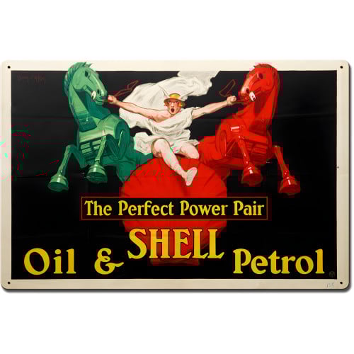Perfect Power Pair Metal Sign - 16" x 24"