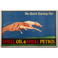 Quick Pair Dogs Metal Sign - 16" x 24"