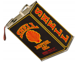 Shell Lubricating Oil Metal Sign - 20" x 17"