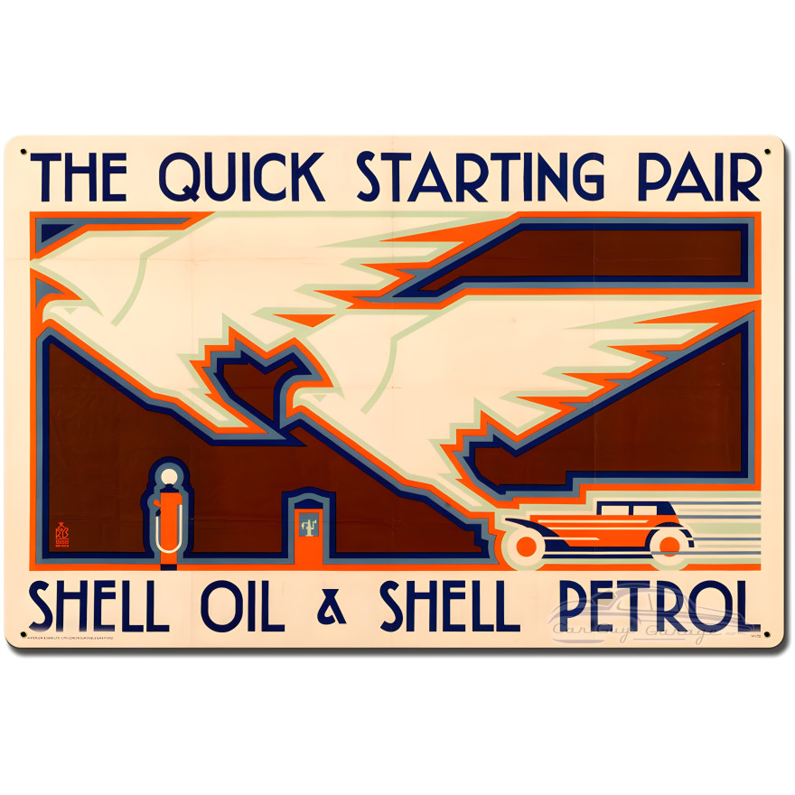Quick Starting Birds Metal Sign - 16" x 24"