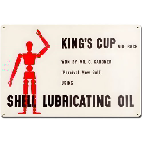 Kings Cup Race Metal Sign - 16" x 24"
