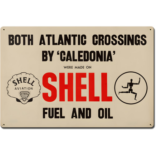 Atlantic Crossings Caledonia Metal Sign - 16" x 24"