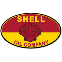 Shell Oil Company Metal Sign - 24" x 14"