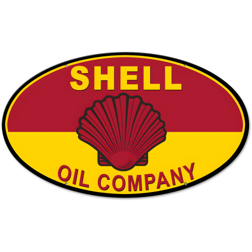 Shell Oil Company Metal Sign - 24" x 14"