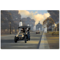 1904 George M Pierce Metal Sign - 24" x 16"
