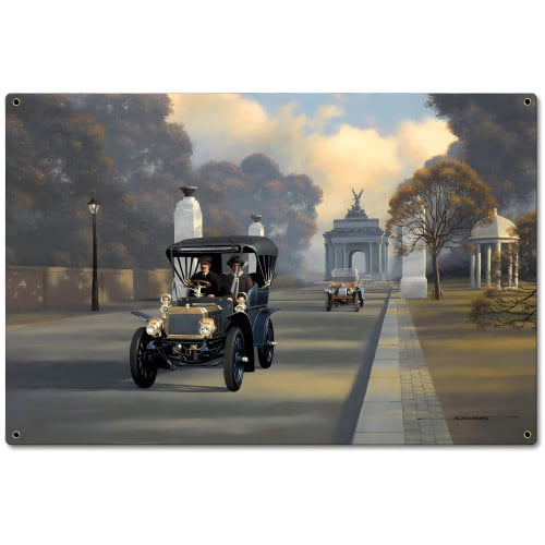 1904 George M Pierce Metal Sign - 24" x 16"