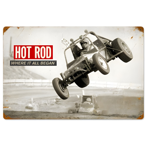 Buggy: Where it All Began Metal Sign - 24" x 16"