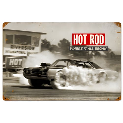 Riverside: Where It All Began Metal Sign - 24" x 16"