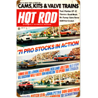 Pro Stocks Metal Sign - 16" x 24"