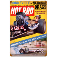 Garlits November 1964 Metal Sign - 16" x 24"