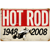 60th Anniversary Metal Sign - 16" x 24"