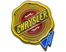 Chrysler Metal Sign - 18" x 21"