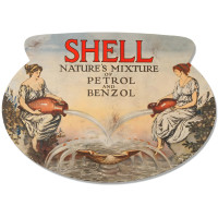 Nature's Mixture Grunge Deluxe Metal Sign - 15" x 22"