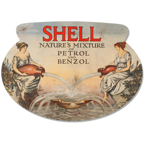 Nature's Mixture Grunge Deluxe Metal Sign - 15" x 22"