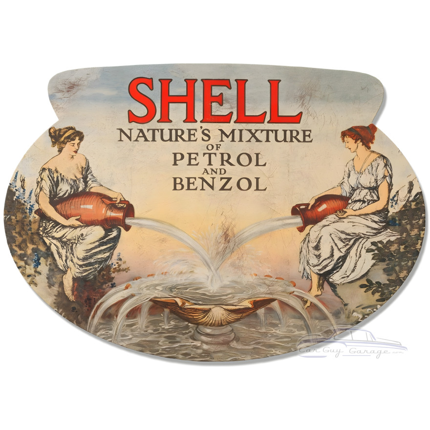Nature's Mixture Grunge Deluxe Metal Sign - 15" x 22"