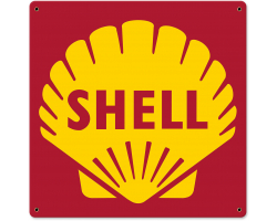 Shell 1961 Logo Metal Sign