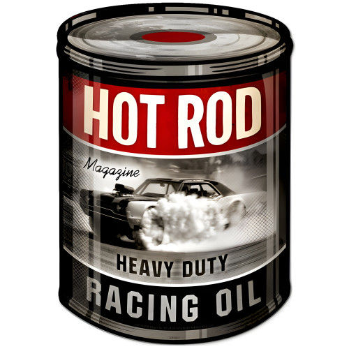 Racing Oil Metal Sign - 14" x 20"