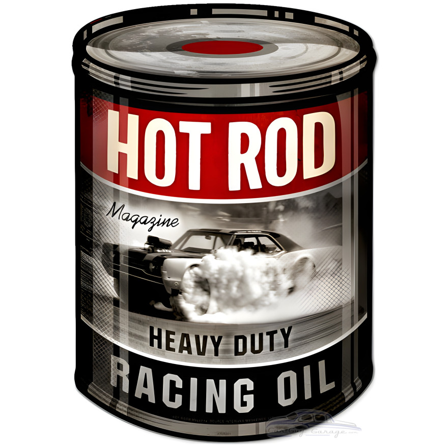 Racing Oil Metal Sign - 14" x 20"