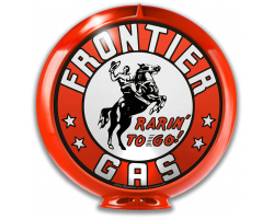 Frontier Gas Globe Metal Sign - 16" x 16"