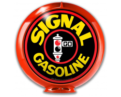 Signal Gas Globe Metal Sign