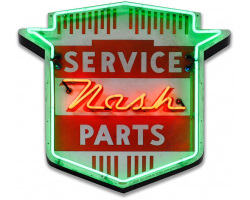 1950's Nash Metal Sign