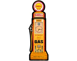 Gas Pump Metal Sign