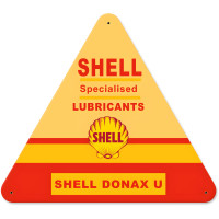 Shell specialized lubricants metal sign - 15" x 16"