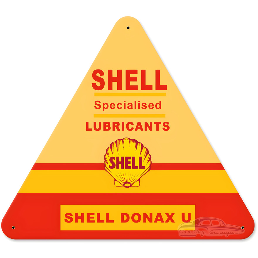 Shell specialized lubricants metal sign - 15" x 16"