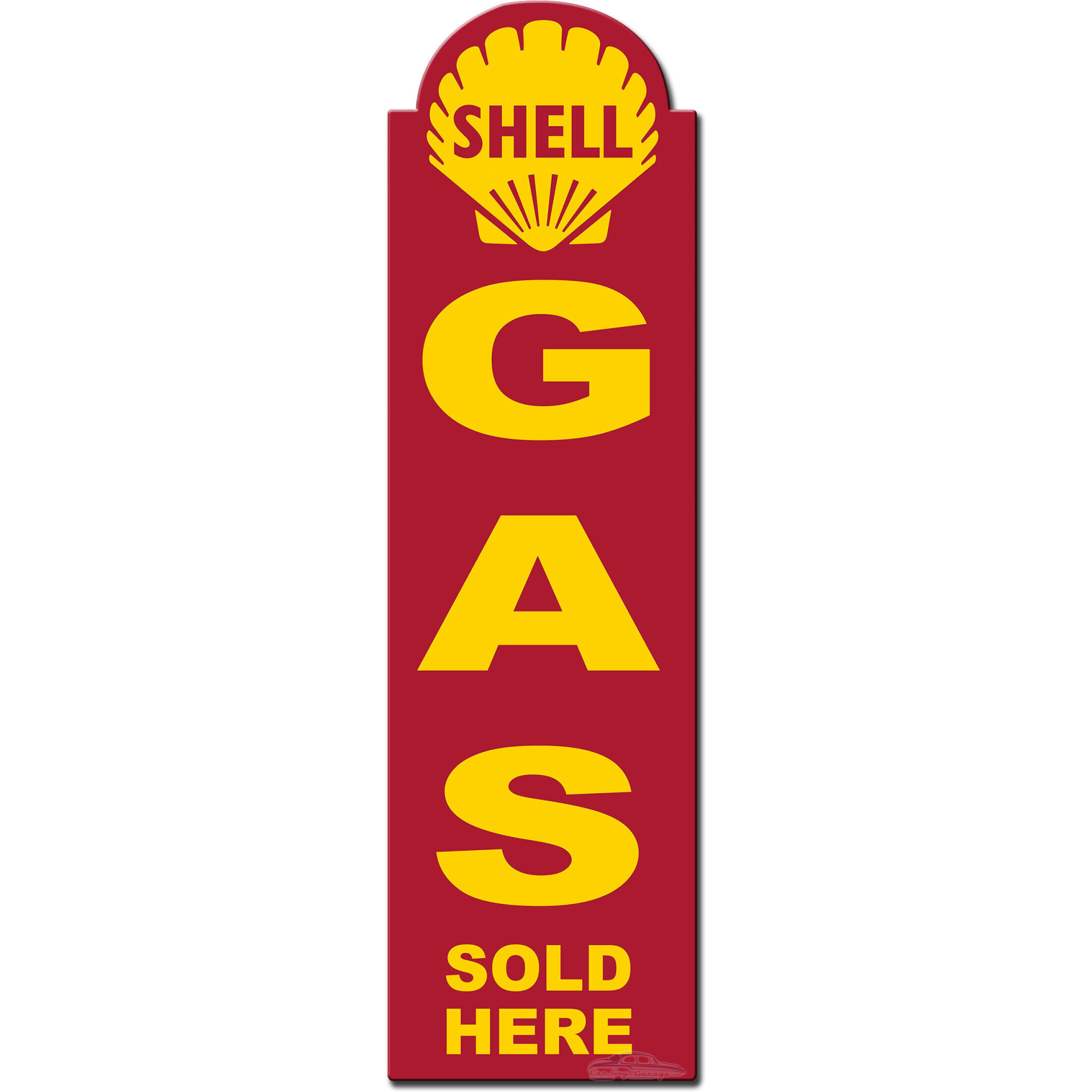 Printable Shell Gas Sign Shell Metal Sign - Gas Sold Here Garage Decor