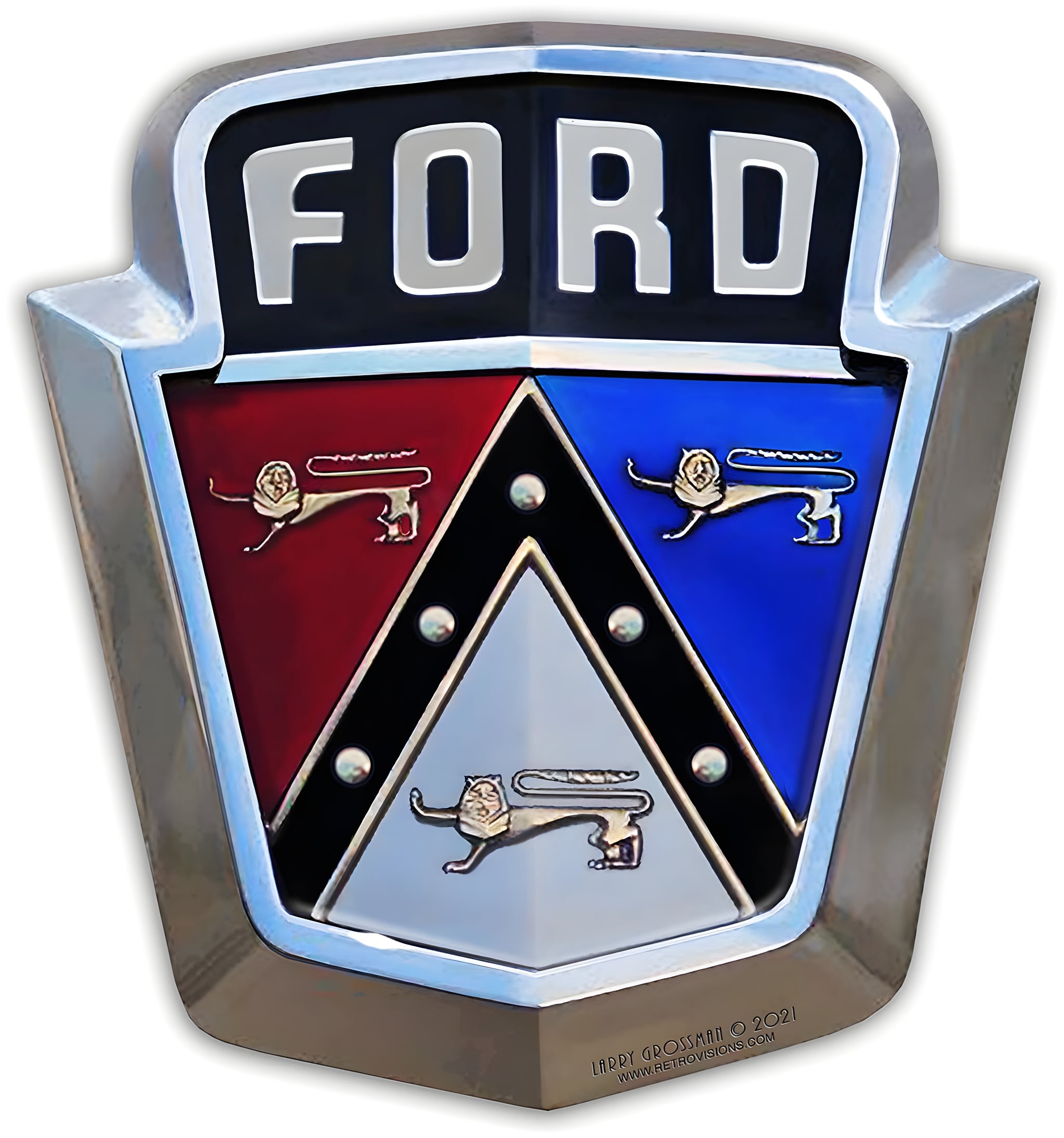 ヴィンテージ 50s 60s ビンテージ ベスト エンブレム 1950's Ford Emblem Wall Art