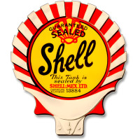 The Shell Seal Metal Sign - 17" x 14"