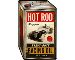 Racing Oil Metal Sign