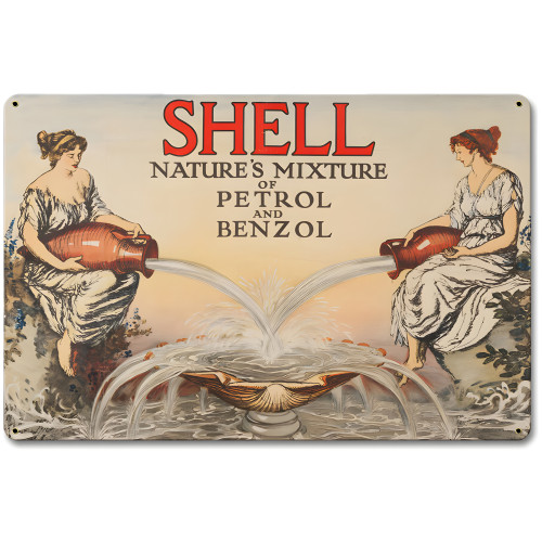 Nature's Mixture Metal Sign - 18" x 12"