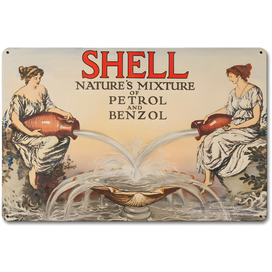 Nature's Mixture Metal Sign - 18" x 12"