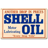 Another Drop in Prices Metal Sign - 12" x 18"