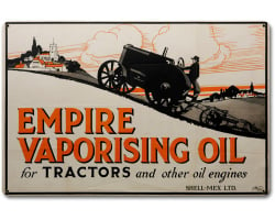 Empire Vaporizing Oil Metal Sign - 12" x 18"