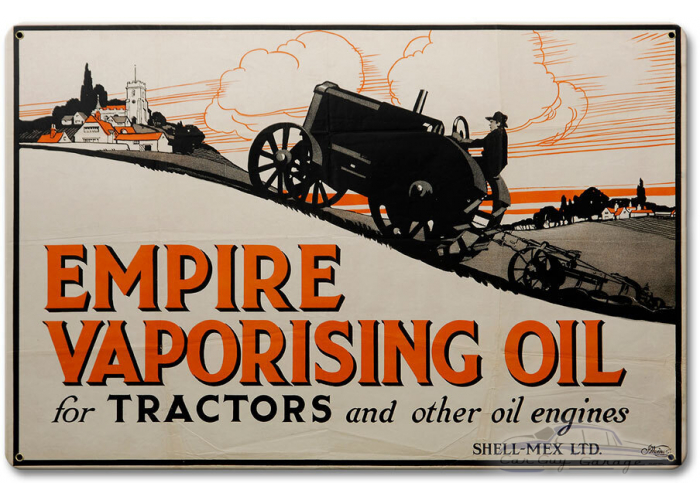 Empire Vaporizing Oil Metal Sign - 12" x 18"