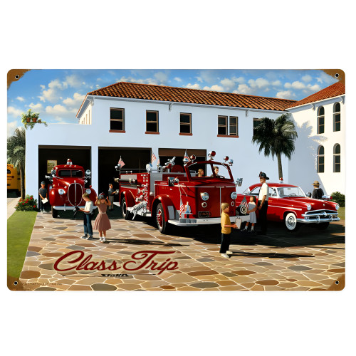 Class Trip Metal Sign - 18" x 12"