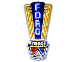 Ford Metal Sign - 8" x 16"
