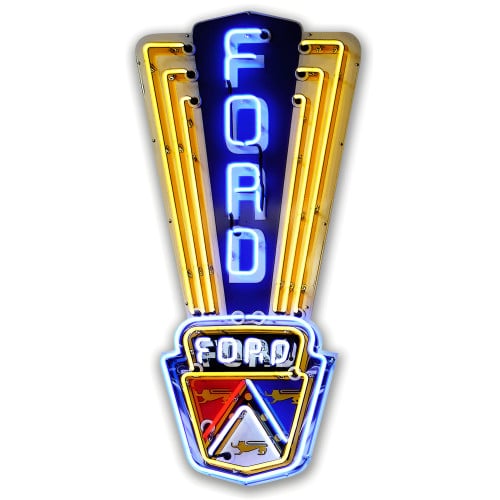 Ford Metal Sign - 8" x 16"