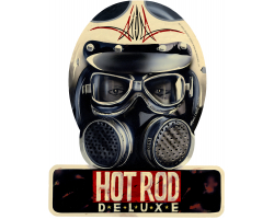 Hot Rod Deluxe Metal Sign - 12" x 15" Custom Shape