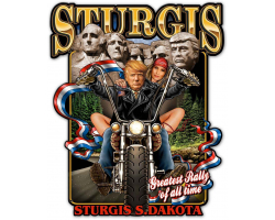 Sturgis Rally Metal Sign - 12" x 15"