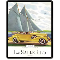 La Salle 1936 Metal Sign - 12" x 15"